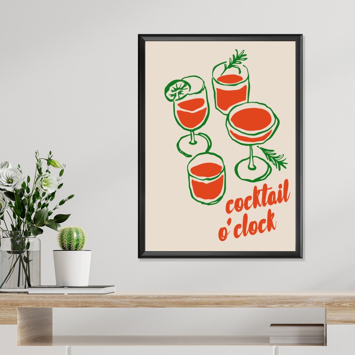 Poster “Cocktail o
