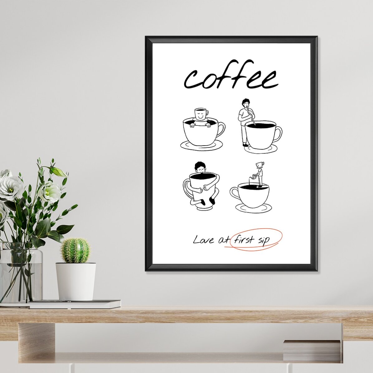 Poster “Coffee love”