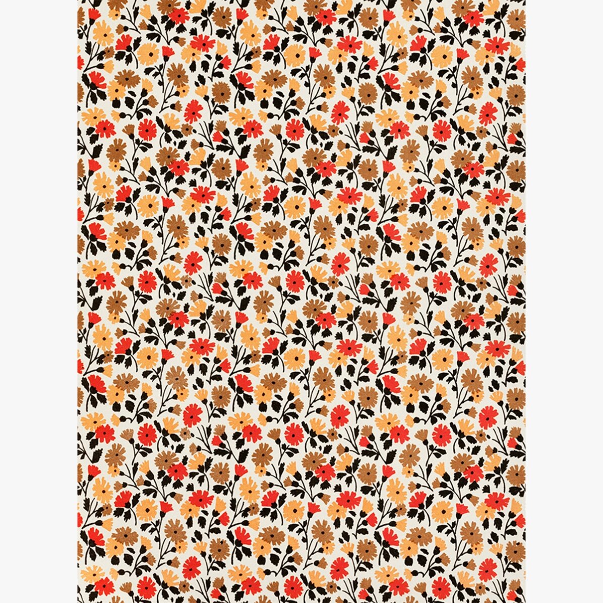 Poster con fiori rossi e gialli