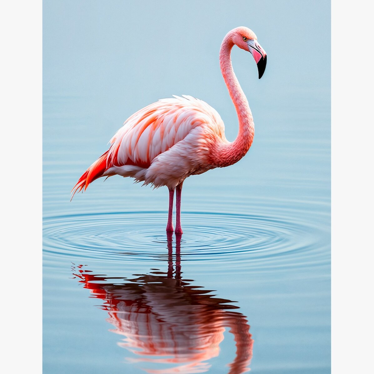 Poster “Flamingo”