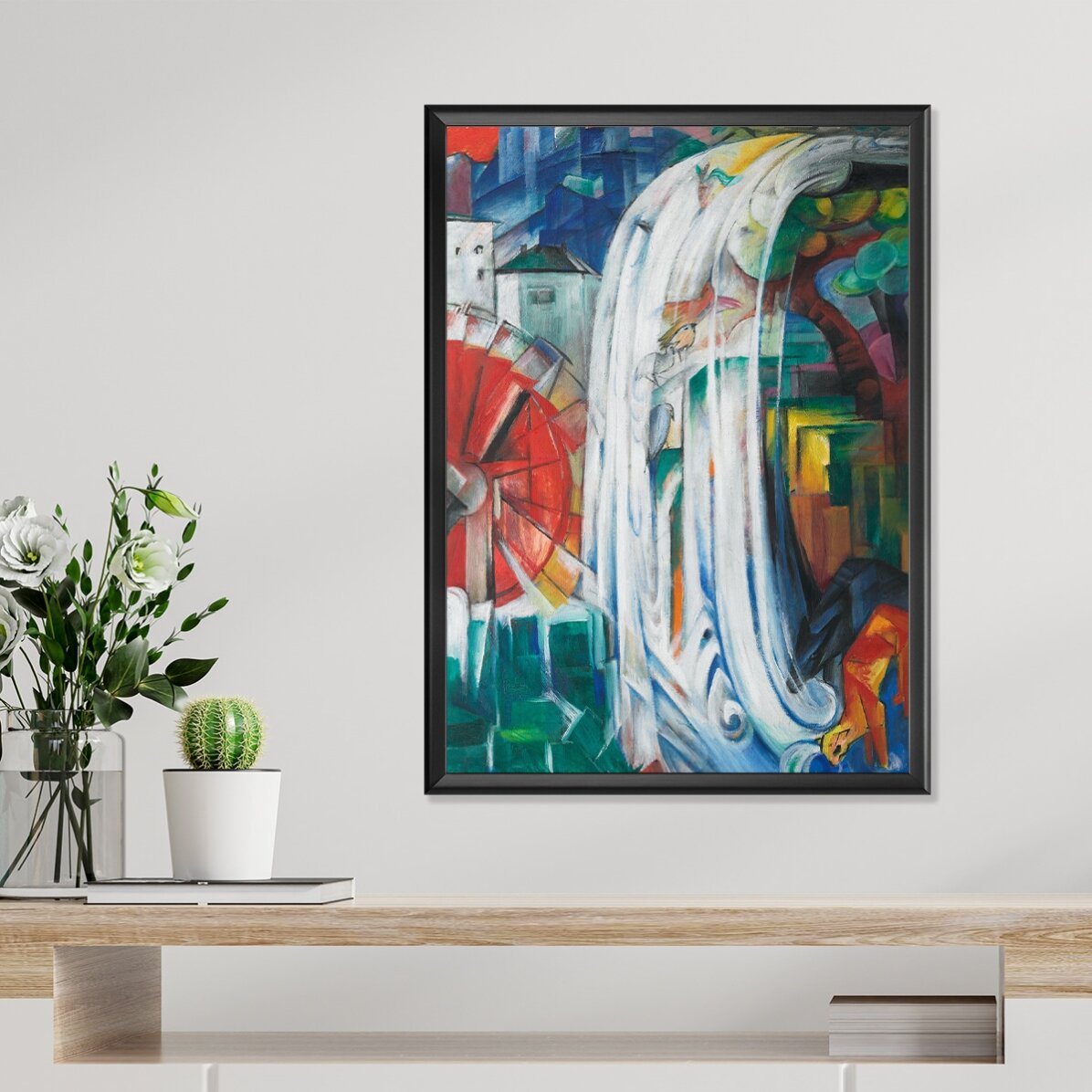 Poster di Franz Marc, Il mulino incantato, 1913