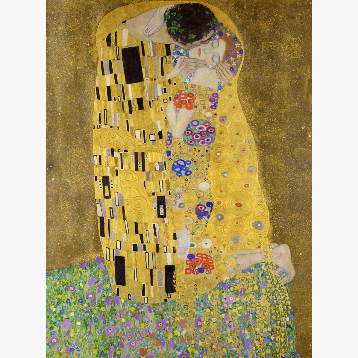Poster di Gustav Klimt, Il bacio, 1908