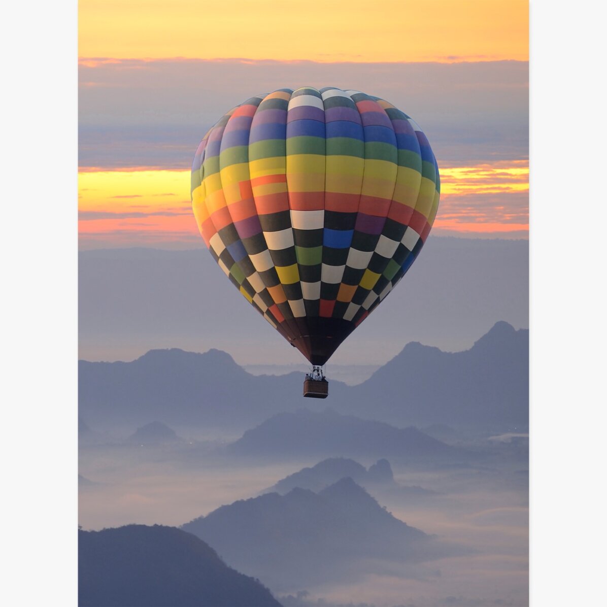 Poster “Mongolfiera”
