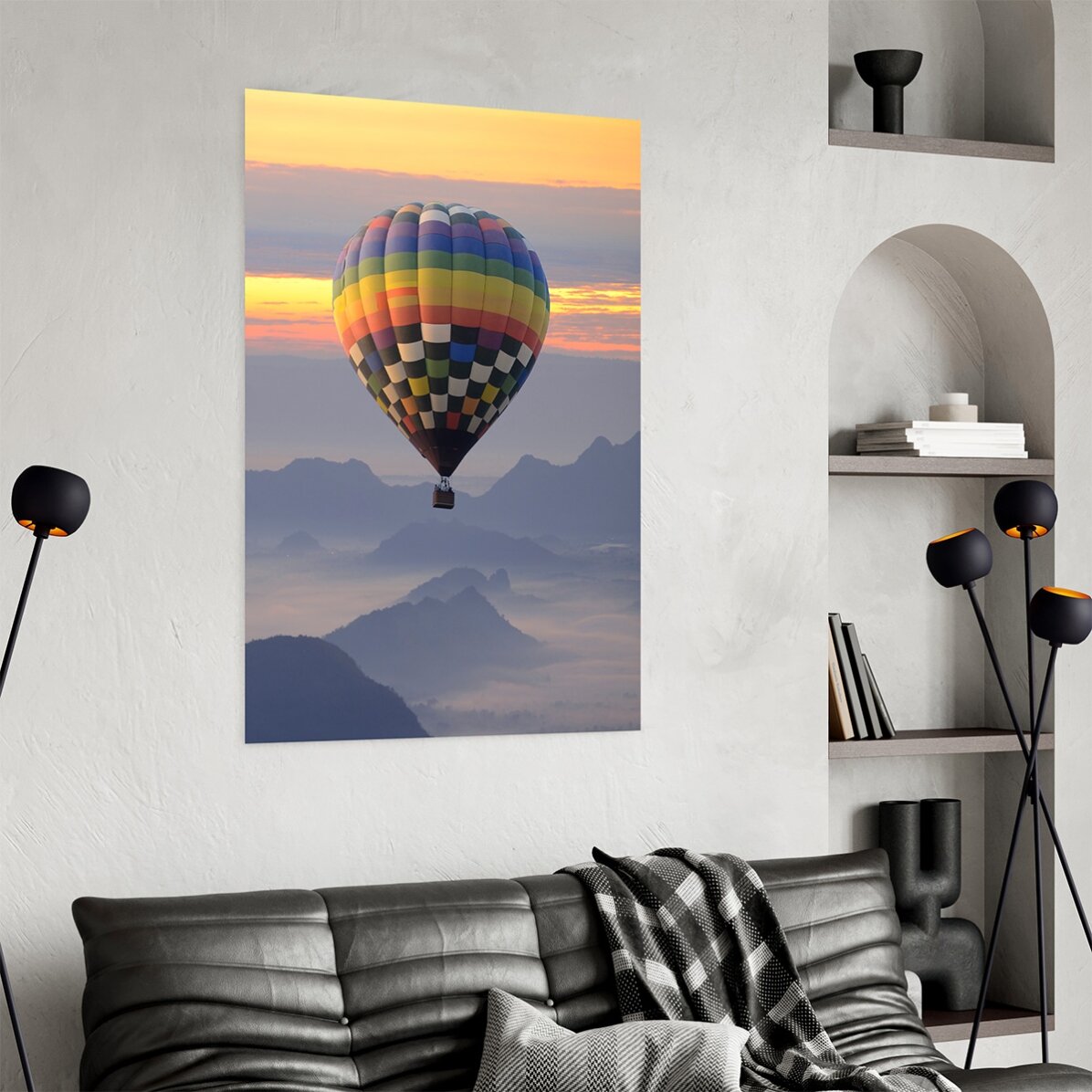Poster “Mongolfiera”