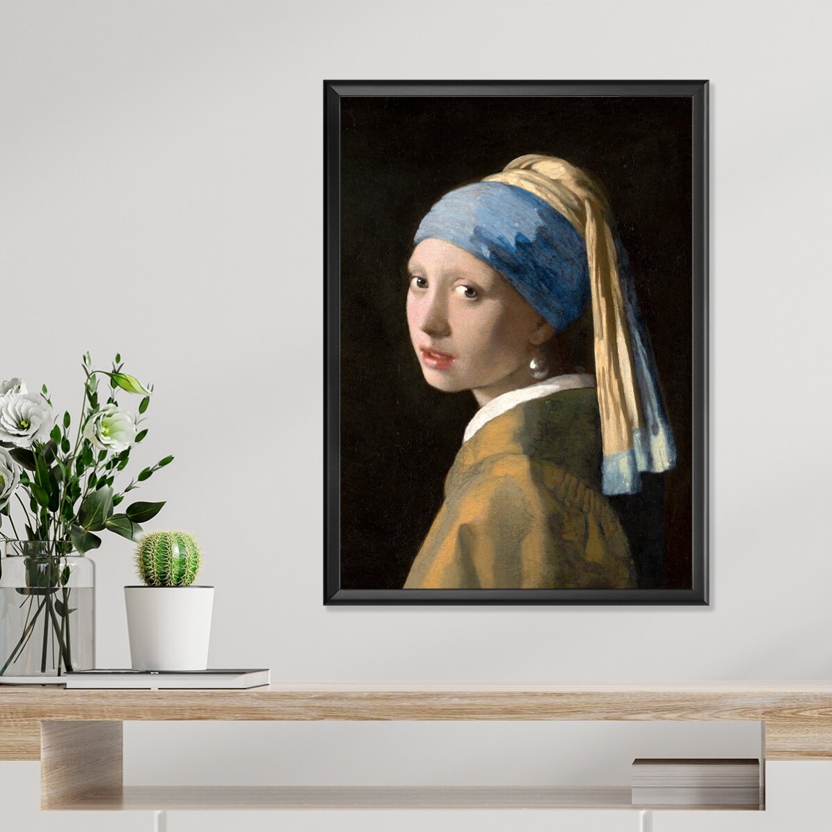 Poster di Johannes Vermeer, La ragazza con l