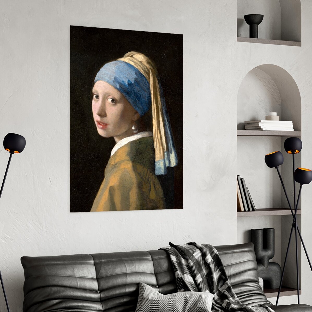 Poster di Johannes Vermeer, La ragazza con l