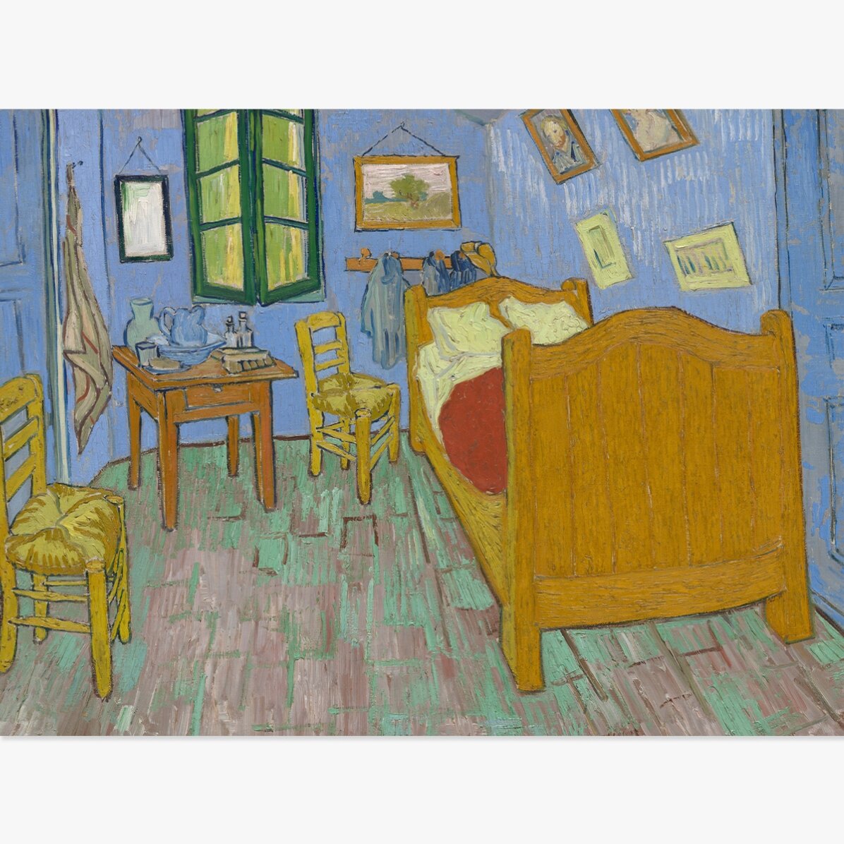 Poster in formato orizzontale - Vincent van Gogh - La camera da letto, 1889