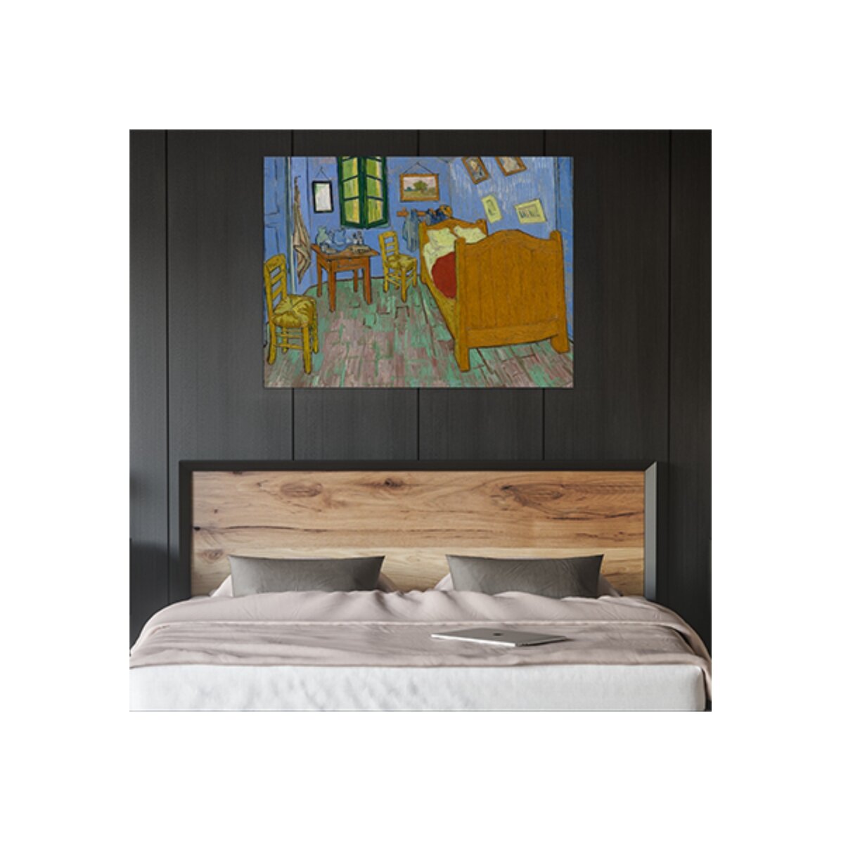Poster in formato orizzontale - Vincent van Gogh - La camera da letto, 1889