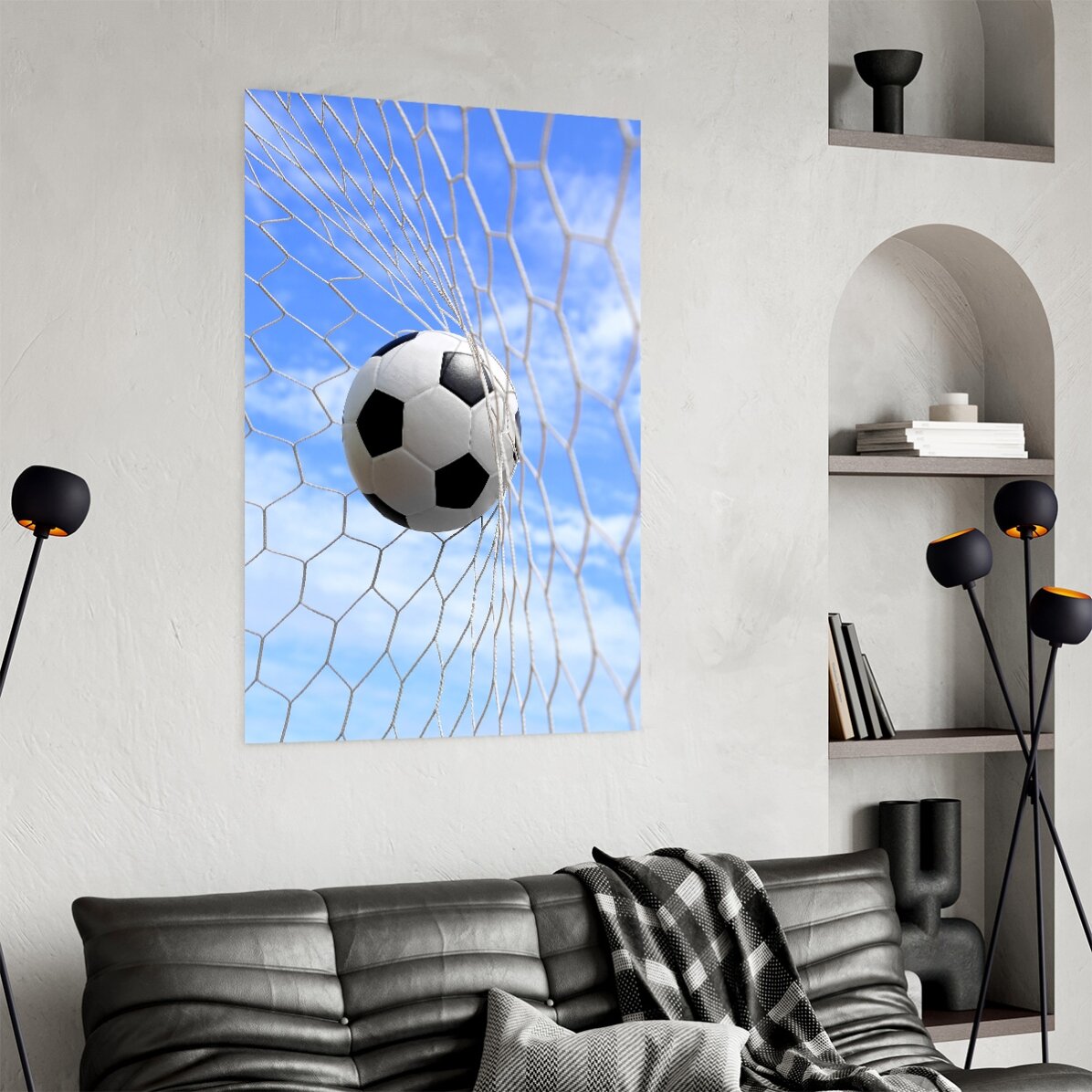 Poster “Pallone in porta”