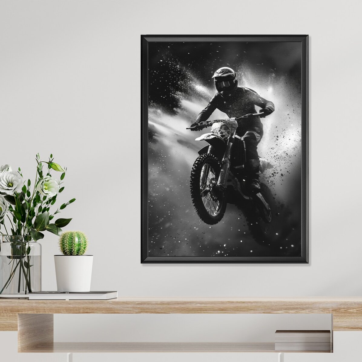 Poster del motociclista