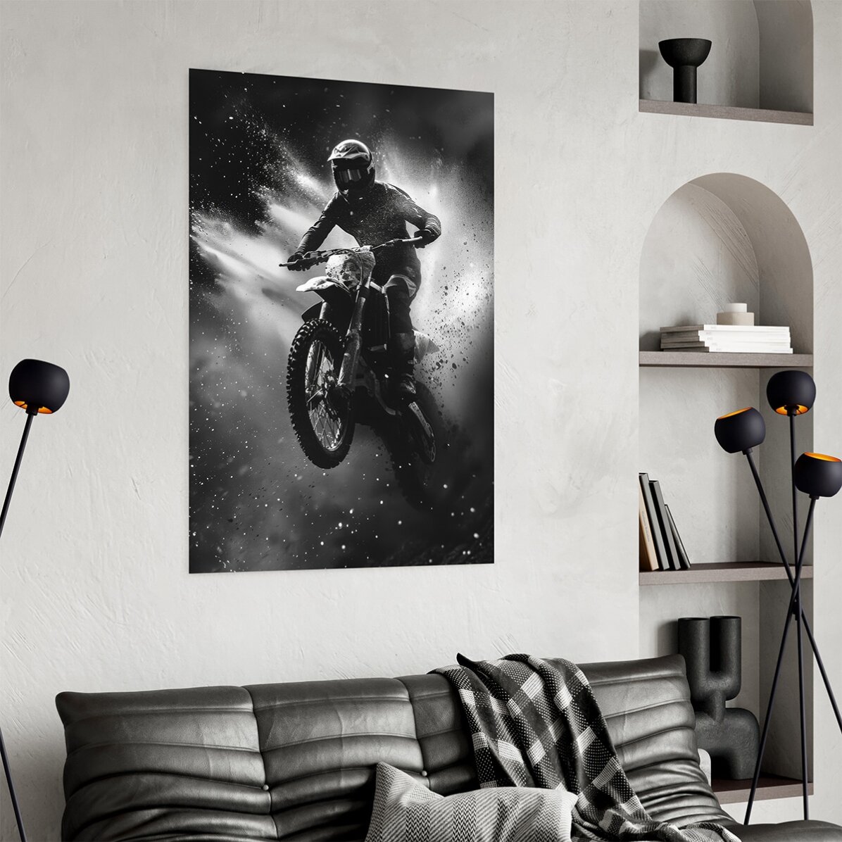 Poster del motociclista