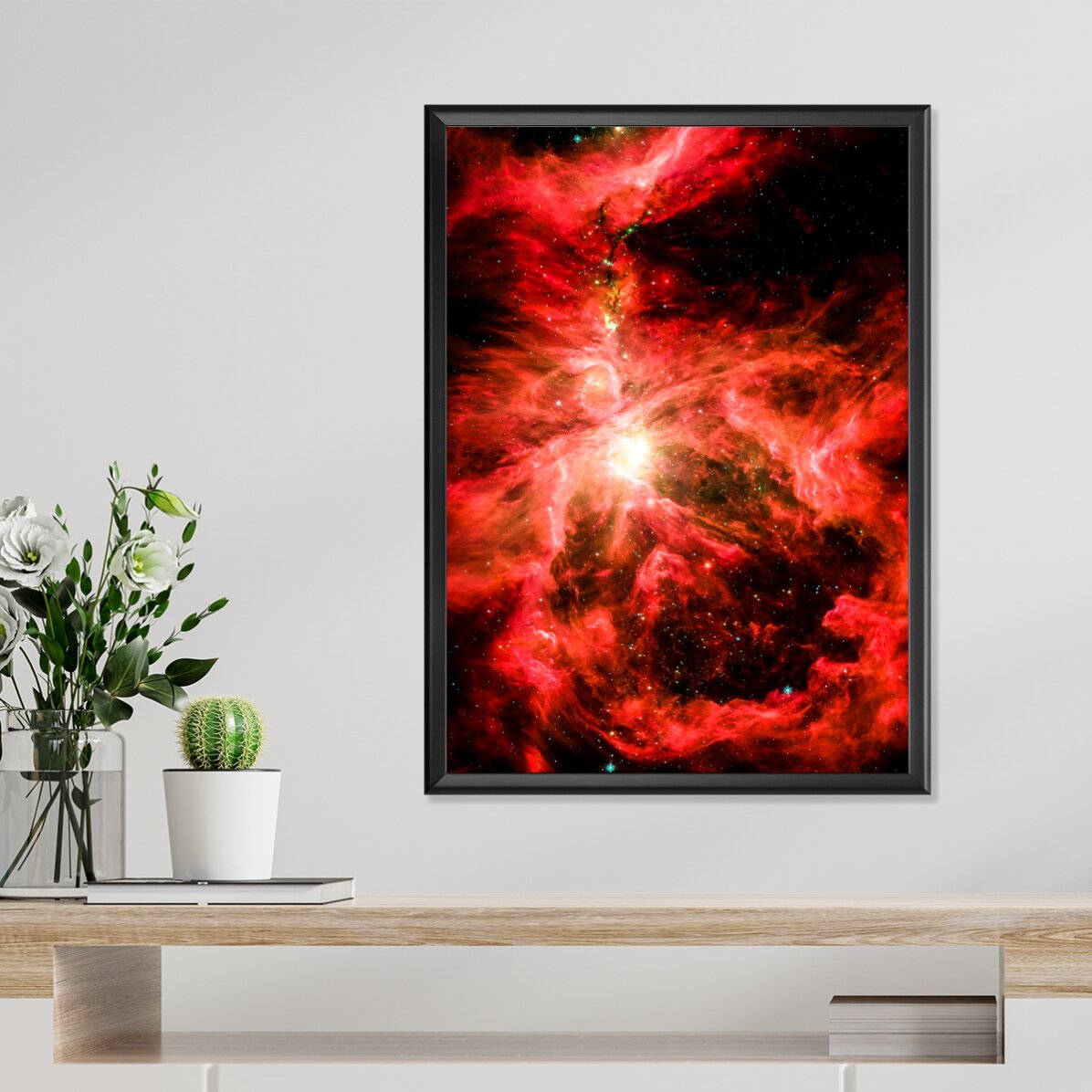 Poster "La Nebulosa Rossa"