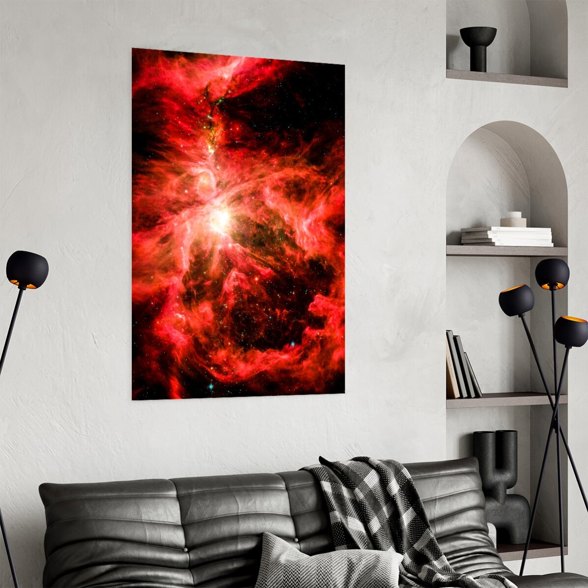 Poster "La Nebulosa Rossa"