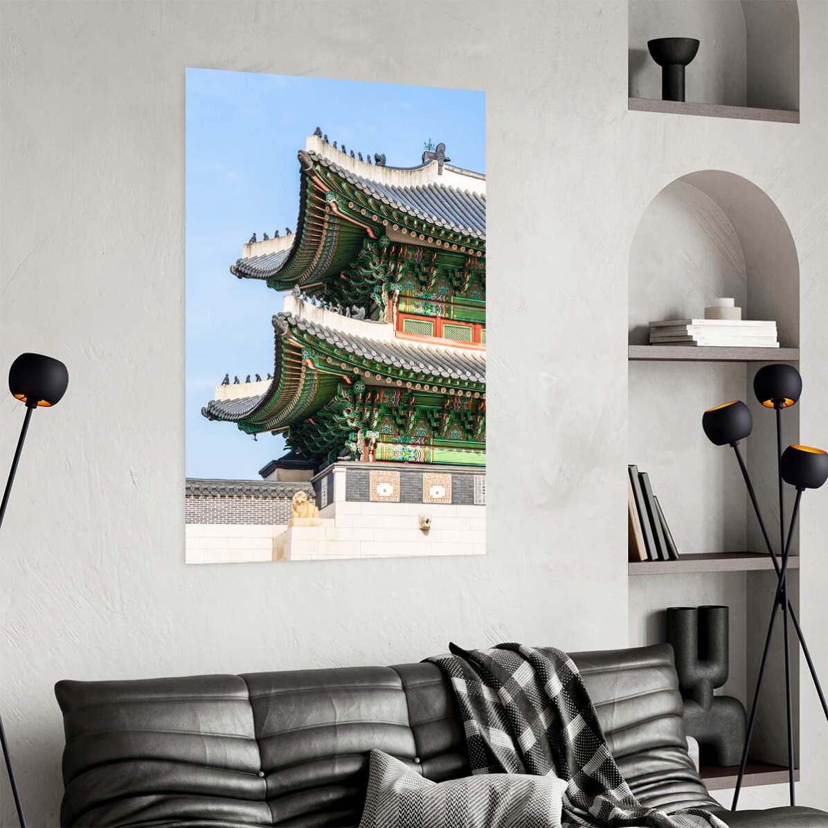 Poster del Palazzo di Seul, Corea del Sud