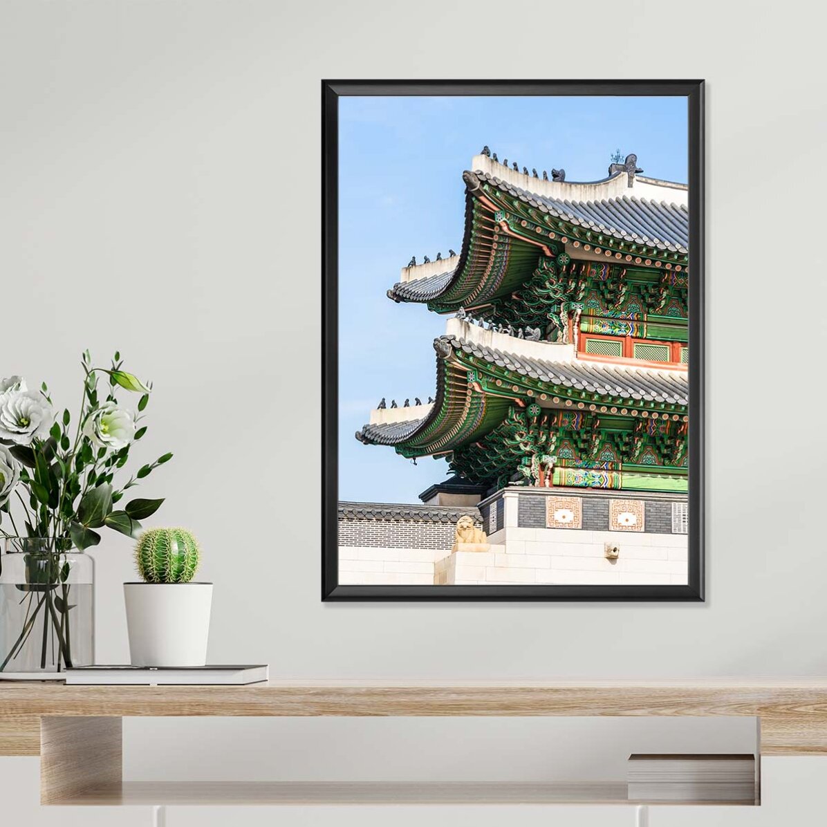 Poster del Palazzo di Seul, Corea del Sud