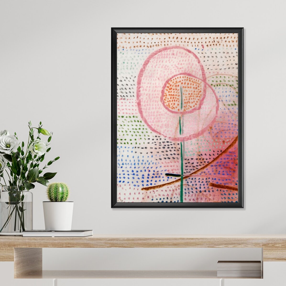Poster di Paul Klee, Blossoming, 1934