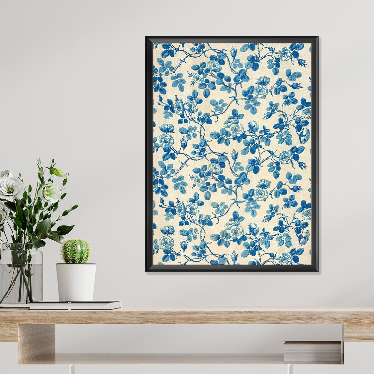 Poster “Piante blu”