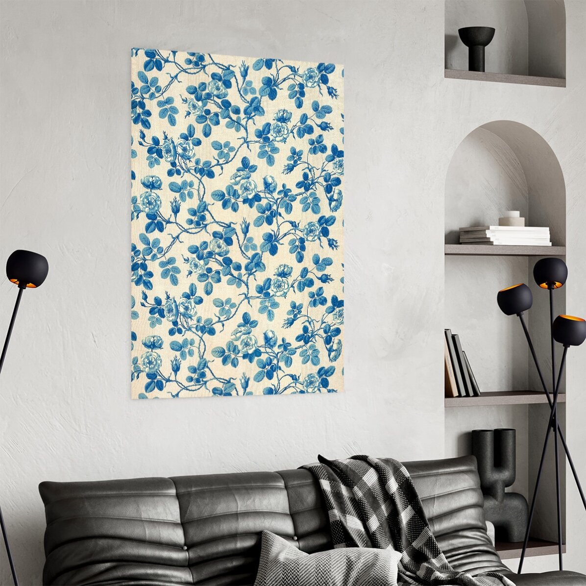 Poster “Piante blu”