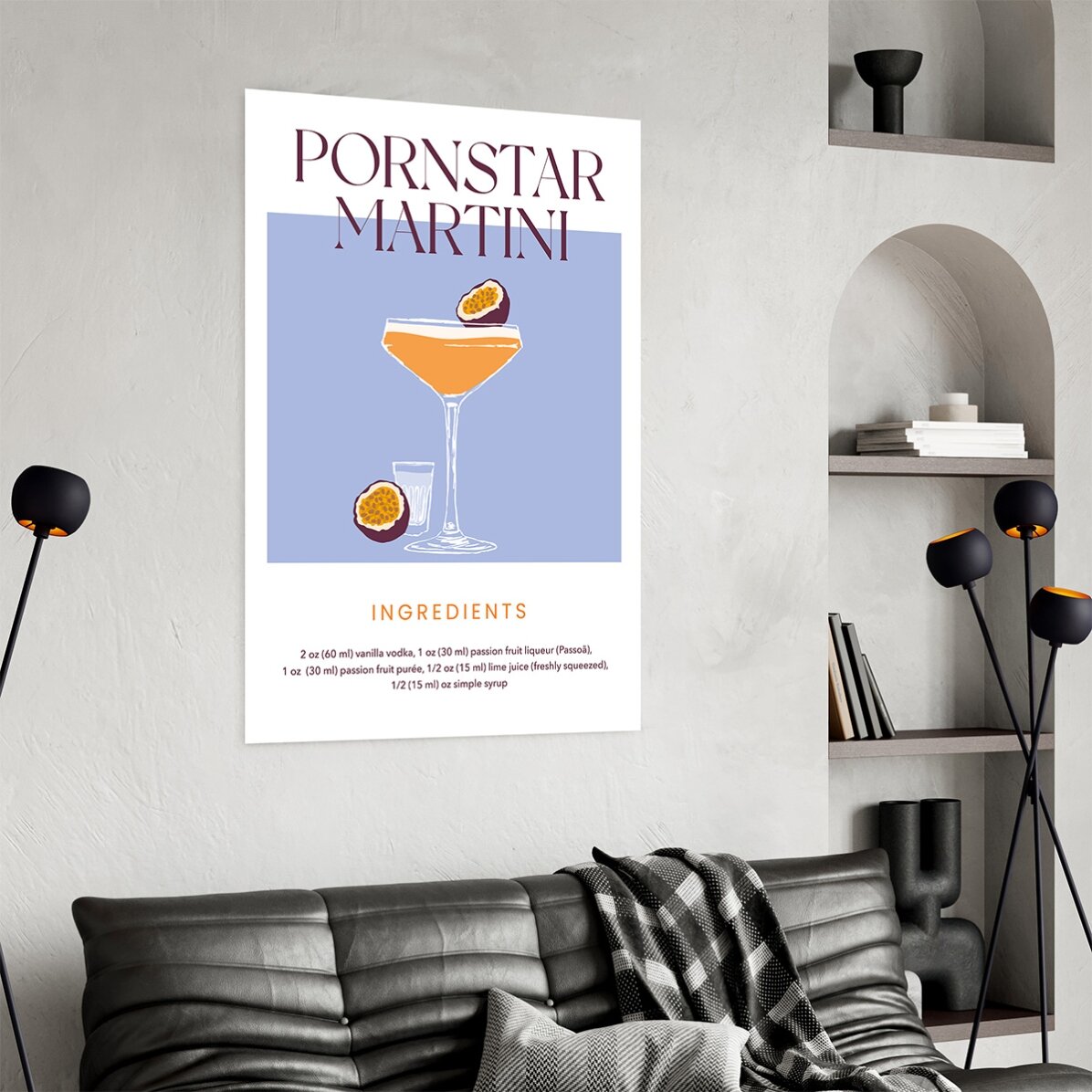 Poster "Pornstar Martini"