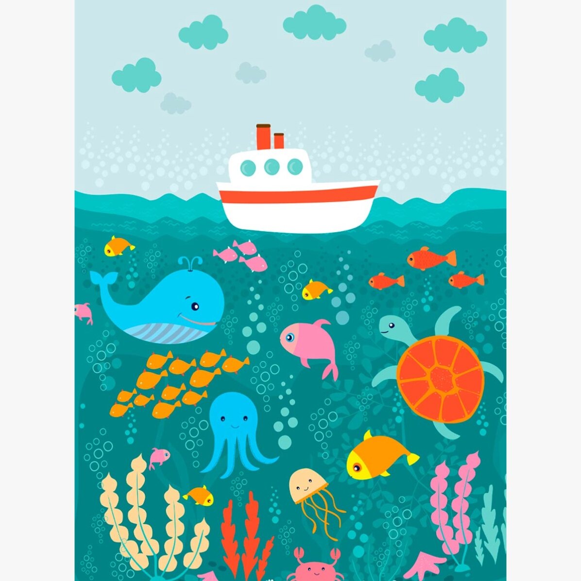 Poster “Gli amici del mare”