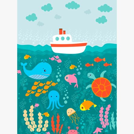 Poster “Gli amici del mare”