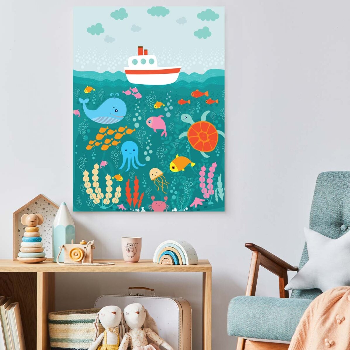 Poster “Gli amici del mare”