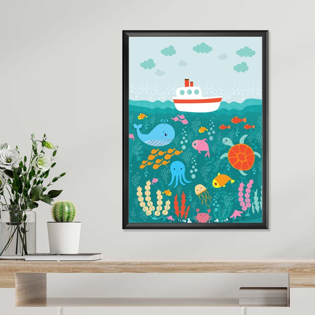 Poster “Gli amici del mare”