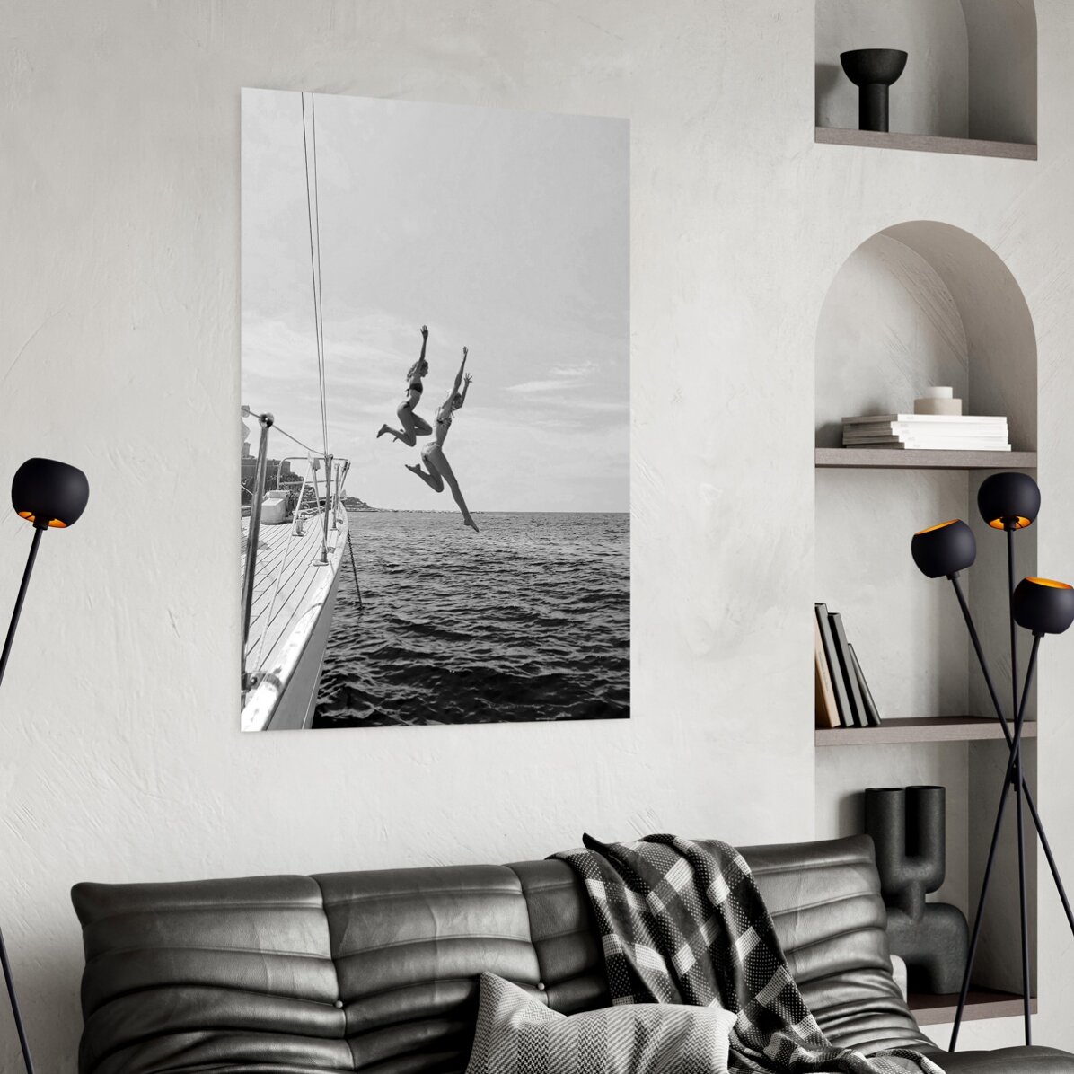 Poster “Coccole in mare”