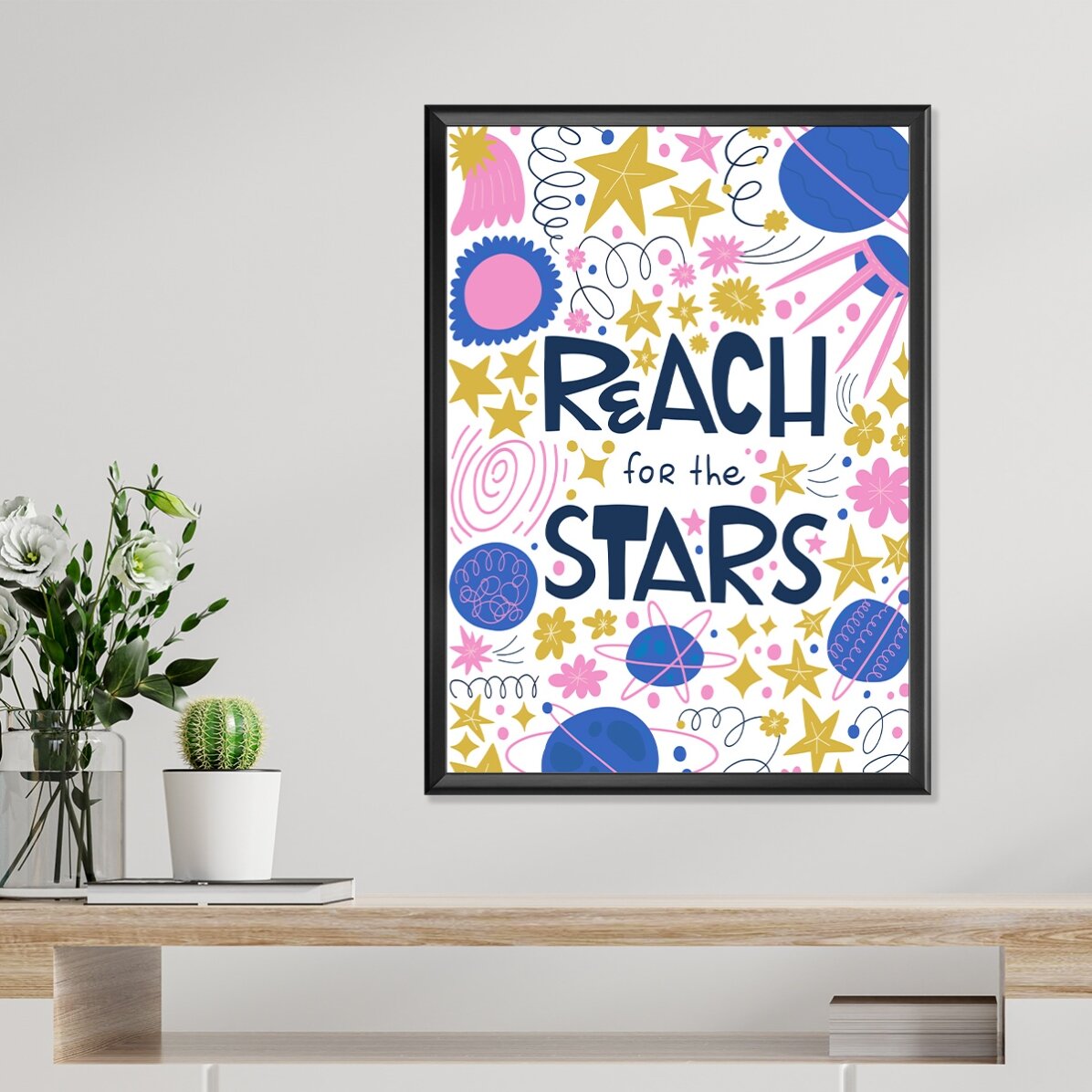 Poster “Raggiungi le stelle”