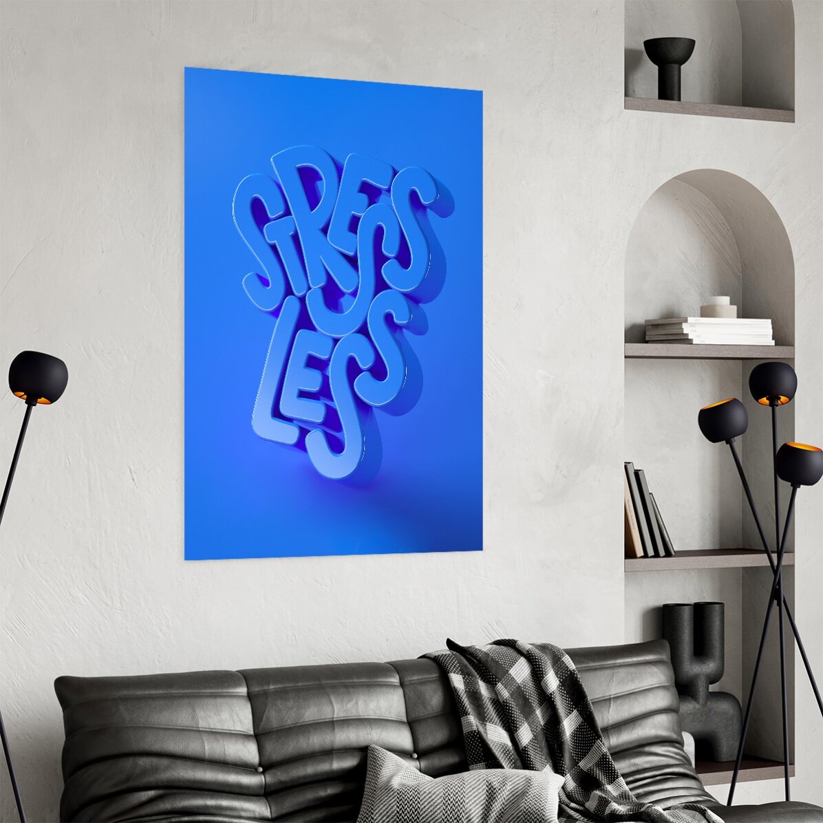 Poster "Stress Less"