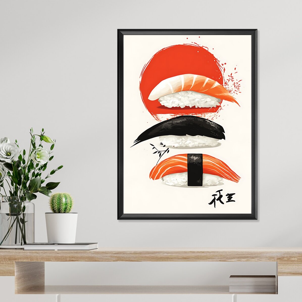 Poster "Sushi art"