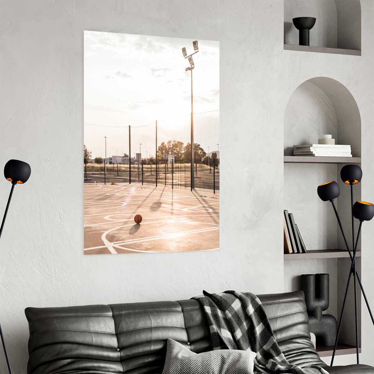 Poster “Campo da basket”