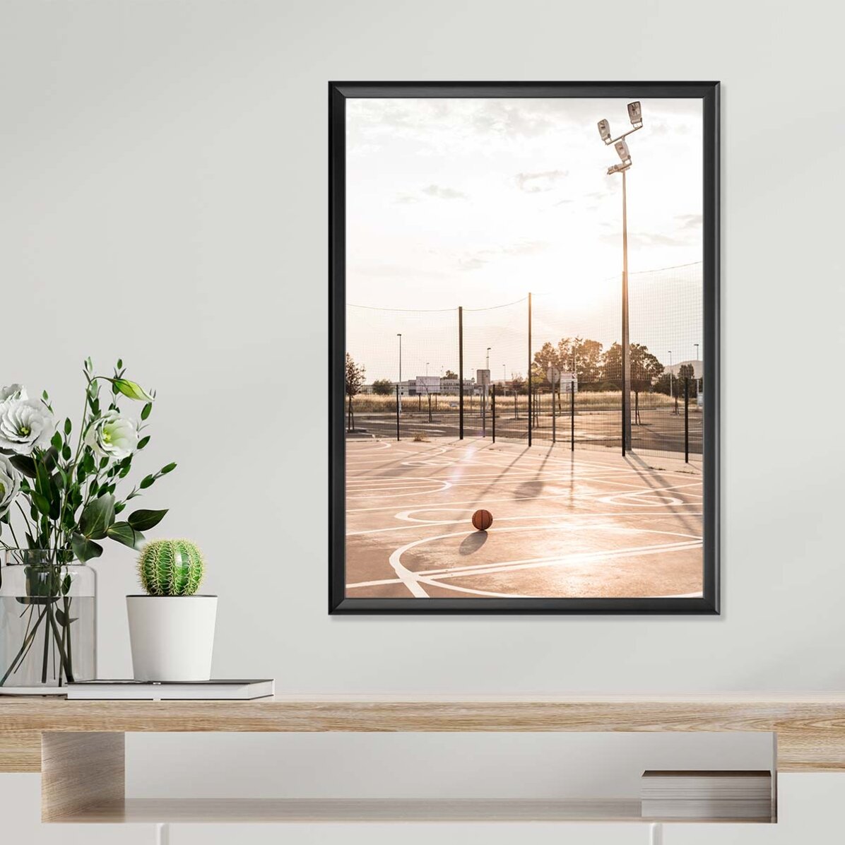 Poster “Campo da basket”