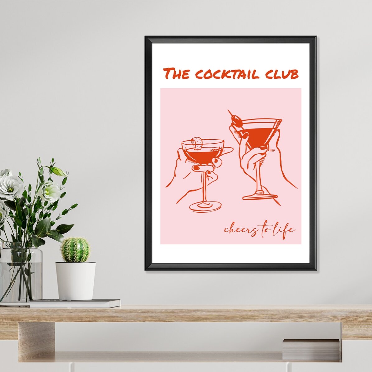 Poster "The Cocktail Club"