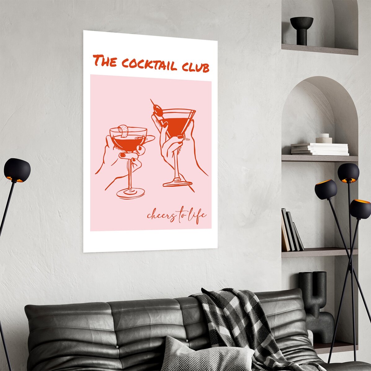 Poster "The Cocktail Club"
