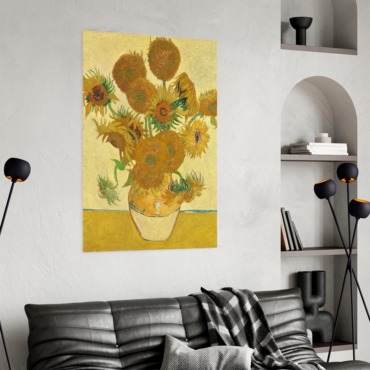 Poster di Vincent van Gogh, Il girasole, 1888