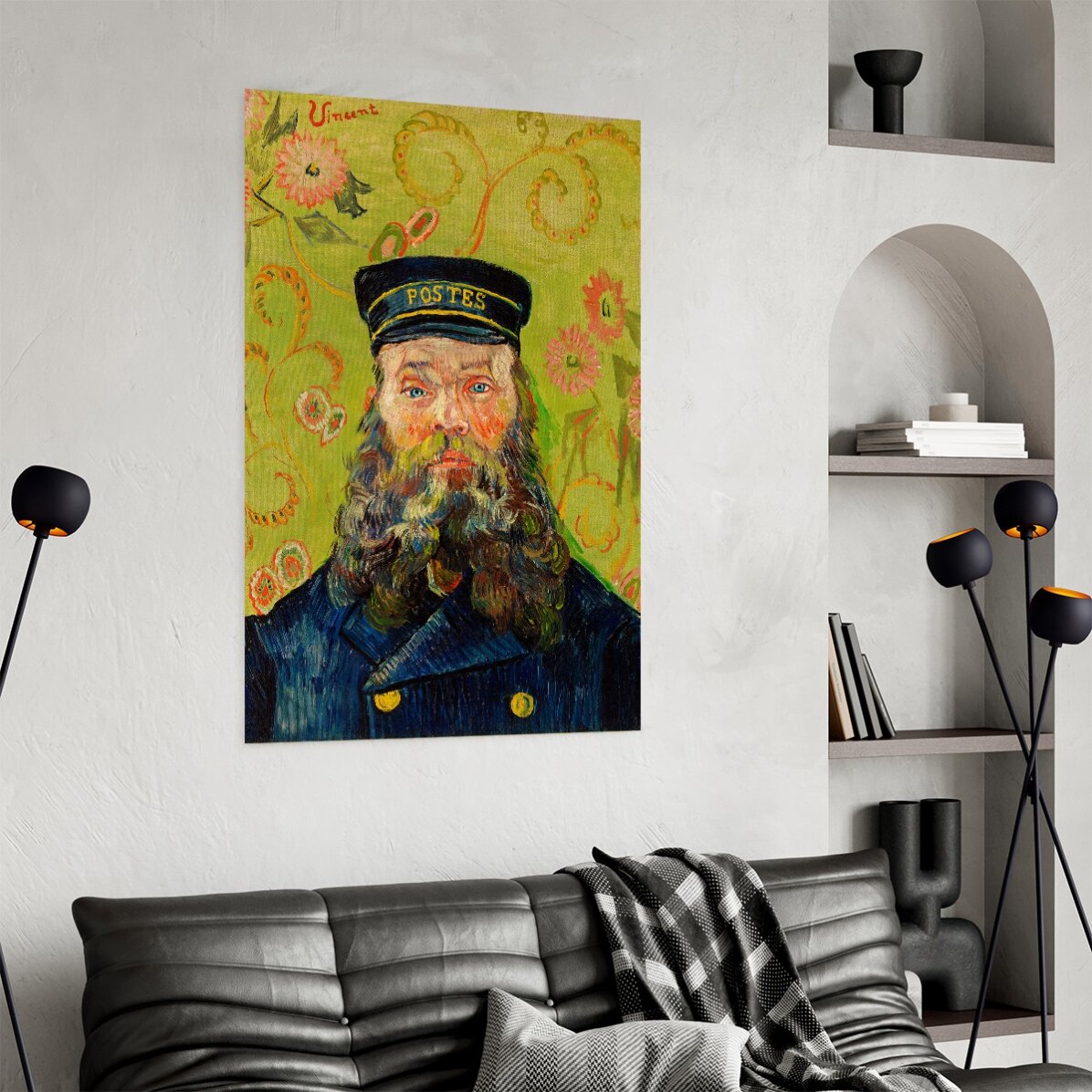 Poster di Vincent van Gogh, “Il postino Joseph Roulin”, 1889