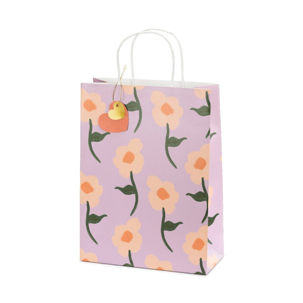 Sacchetto regalo - modello con motivo floreale misto