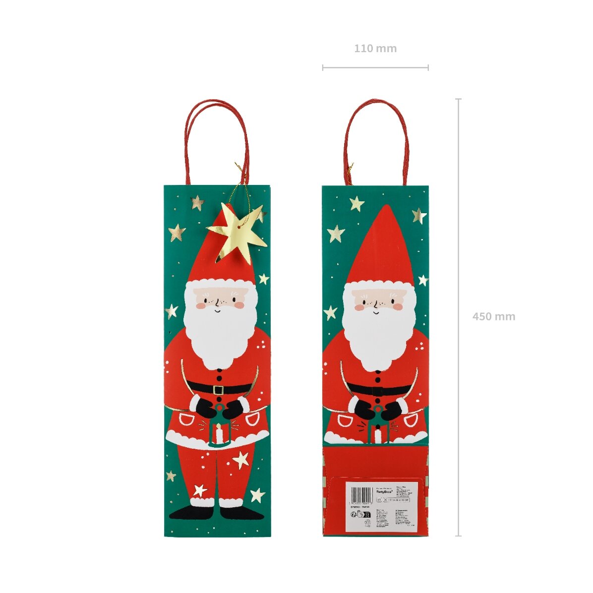 Sacchetto regalo - Babbo Natale