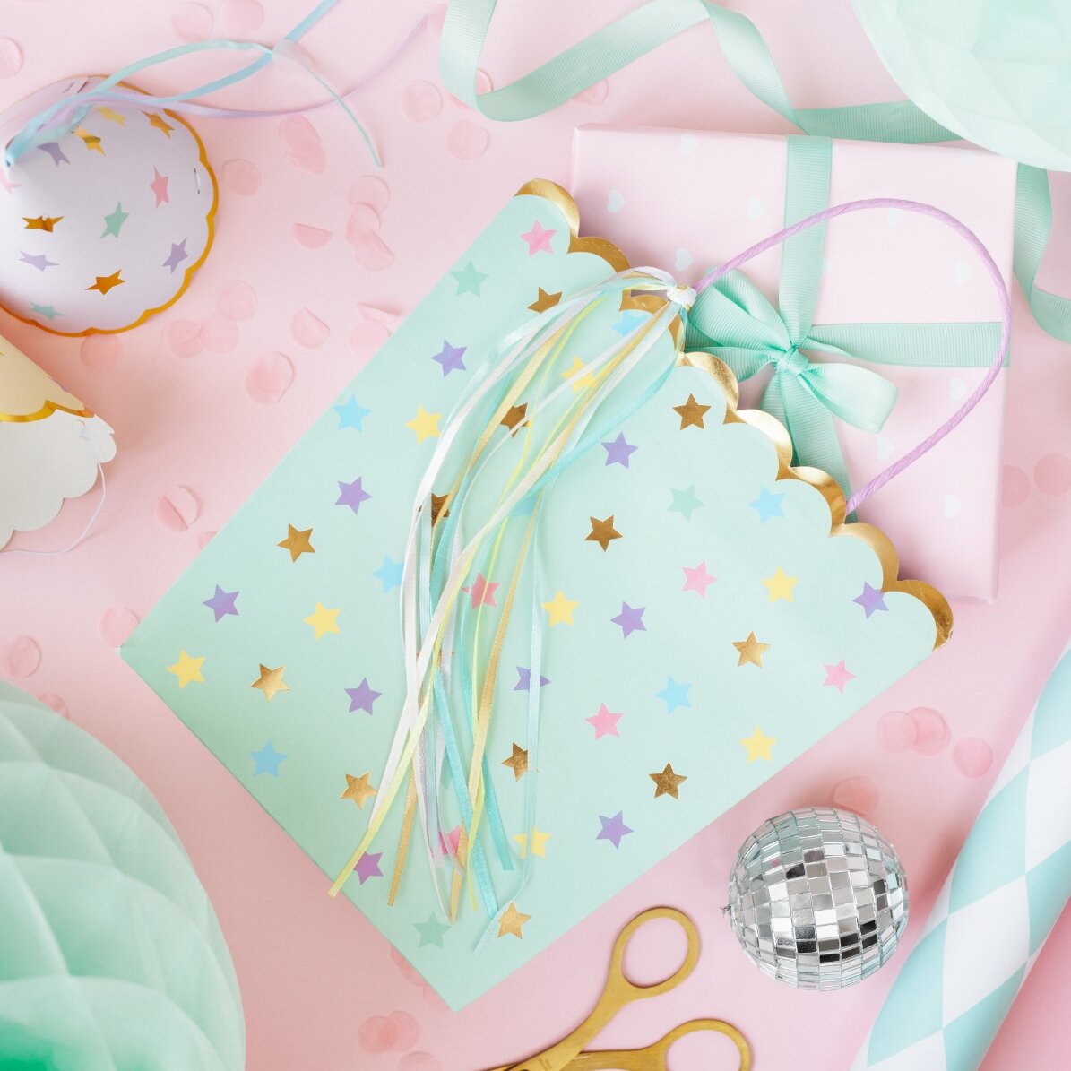 Sacchetto regalo - Stelline