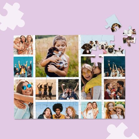 Puzzle personalizzato con 13 foto