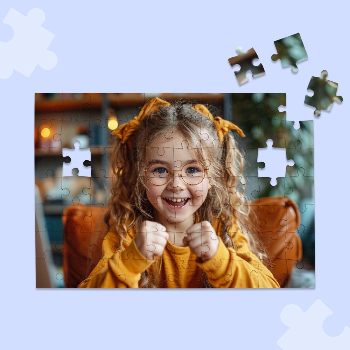 Puzzle personalizzato con una foto 28x19 cm