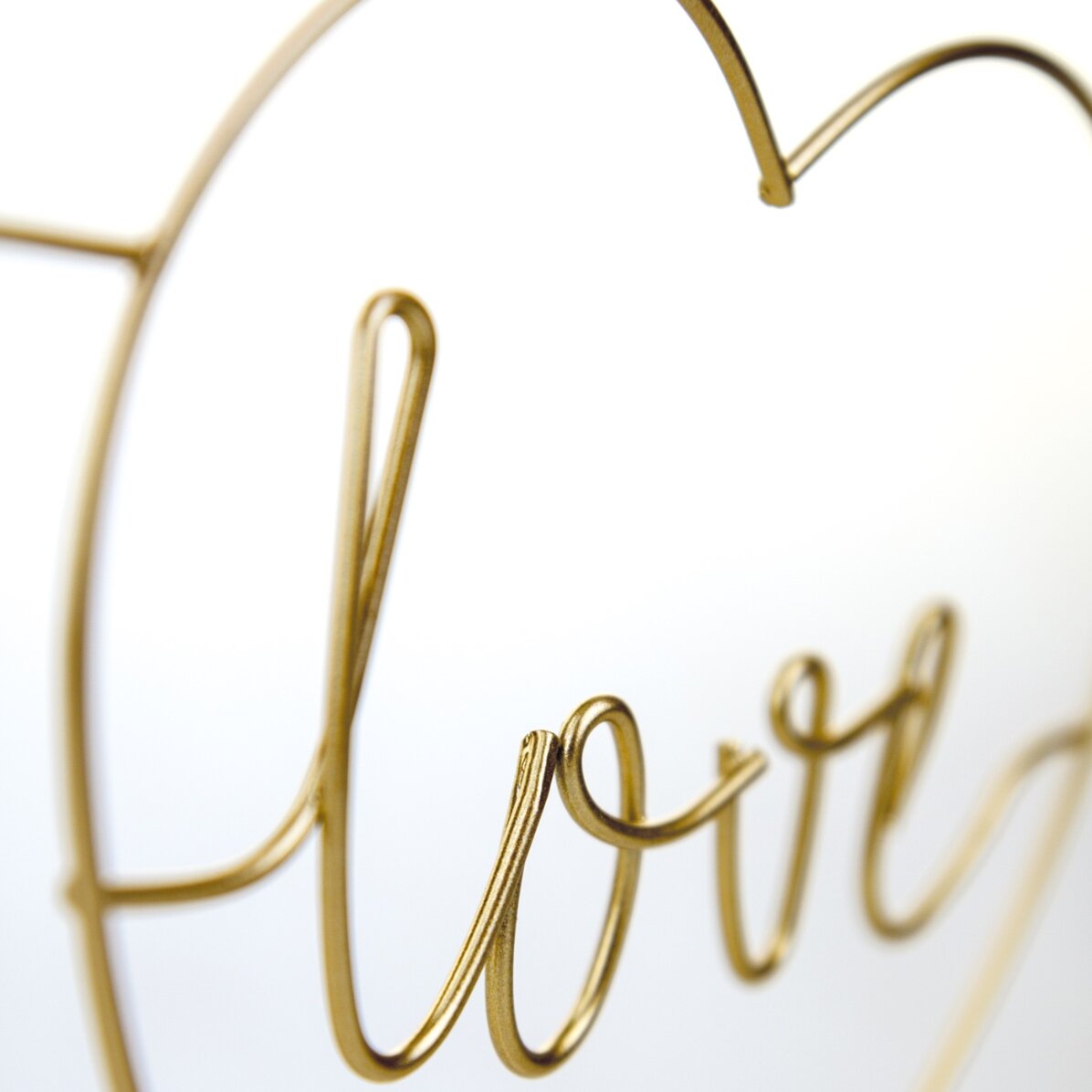 Love photo frame with one photo