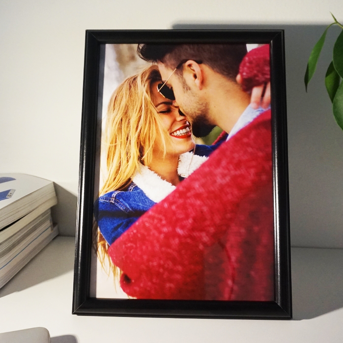 Cornice personalizzata con una foto - A4 verticale