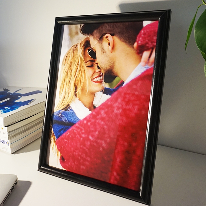 Cornice personalizzata con una foto - A4 verticale