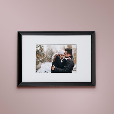 Cornice personalizzata con una foto - passe-partout A4 orizzontale