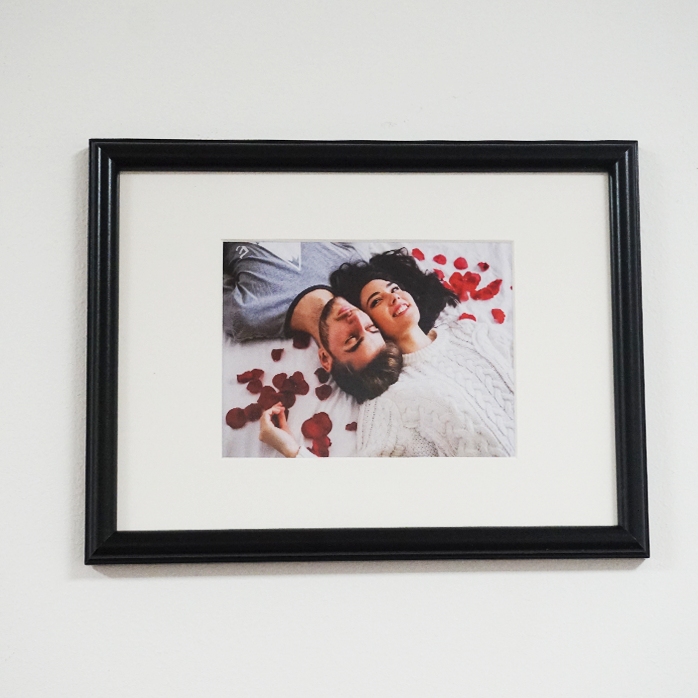 Cornice personalizzata con una foto - passe-partout A4 orizzontale