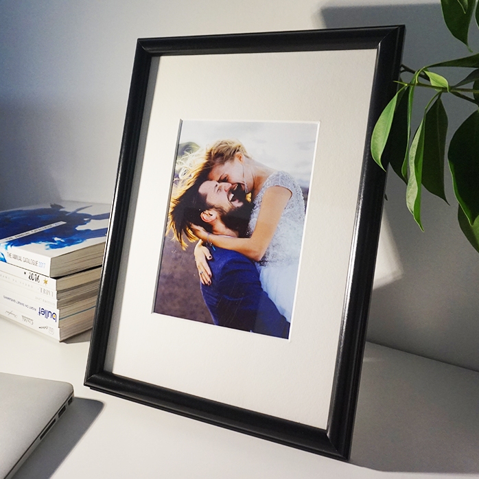 Cornice personalizzata con una foto - passe-partout A4 verticale