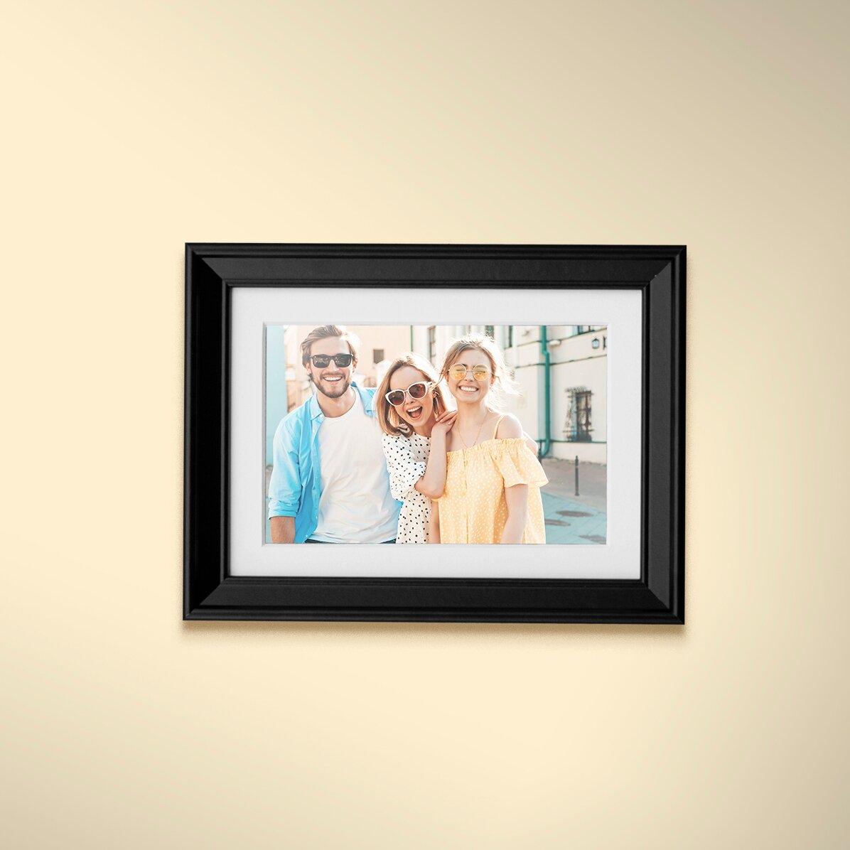 Cornice personalizzata con una foto - passe-partout A5 orizzontale