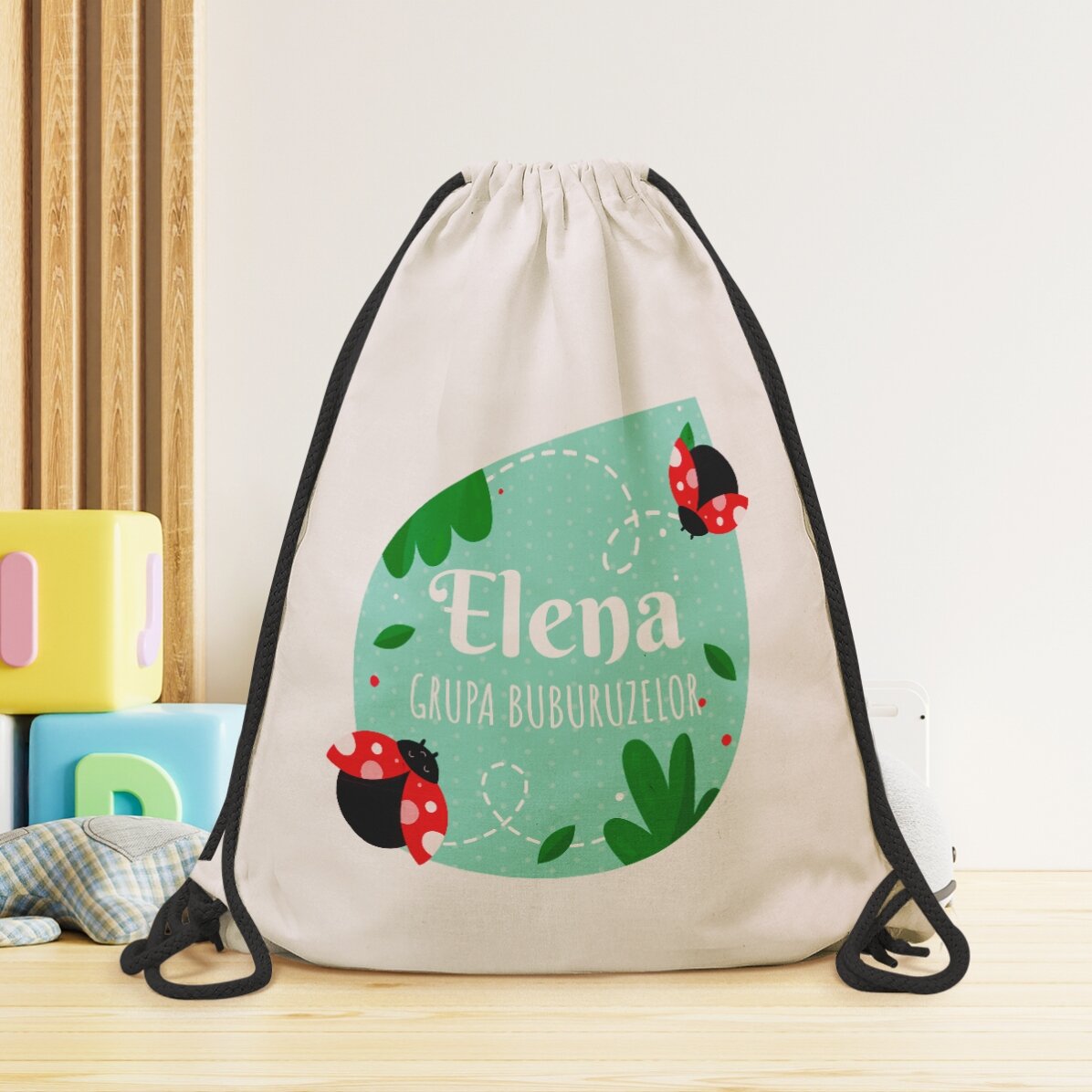 Zaino personalizzato con scritta - Coccinelle